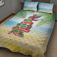 Hawaii Christmas Quilt Bed Set Have A Very Beachy Christmas LT05 - Polynesian Pride