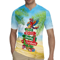 Hawaii Christmas Rugby Jersey Have A Very Beachy Christmas LT05 - Polynesian Pride