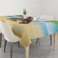 Hawaii Christmas Tablecloth Have A Very Beachy Christmas LT05 - Polynesian Pride