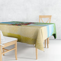 Hawaii Christmas Tablecloth Have A Very Beachy Christmas LT05 - Polynesian Pride