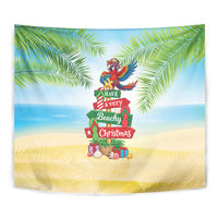 Hawaii Christmas Tapestry Have A Very Beachy Christmas LT05 - Polynesian Pride