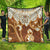 Fiji Spring Break Quilt Fijian Tapa Pattern Brown LT05 - Polynesian Pride