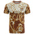 Personalized Fiji Spring Break T Shirt Fijian Tapa Pattern Brown LT05 Brown - Polynesian Pride