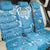 Fiji Spring Break Back Car Seat Cover Fijian Tapa Pattern Blue