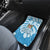 Fiji Spring Break Car Mats Fijian Tapa Pattern Blue LT05 - Polynesian Pride