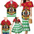 Personalized Vanuatu Christmas Family Matching Mermaid Dress and Hawaiian Shirt Santa God Yumi LT05 - Polynesian Pride