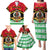 Personalized Vanuatu Christmas Family Matching Puletasi Dress and Hawaiian Shirt Santa God Yumi LT05 - Polynesian Pride