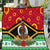 Vanuatu Christmas Quilt Santa God Yumi LT05 Red - Polynesian Pride