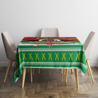 Vanuatu Christmas Tablecloth Santa God Yumi LT05 - Polynesian Pride