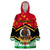 Personalized Vanuatu Christmas Wearable Blanket Hoodie Santa God Yumi LT05 One Size Red - Polynesian Pride