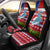 Personalized Samoa Christmas Car Seat Cover Santas Whale Manuia Le Kerisimasi LT05 - Polynesian Pride