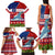 Personalized Samoa Christmas Family Matching Tank Maxi Dress and Hawaiian Shirt Santas Whale Manuia Le Kerisimasi LT05 - Polynesian Pride