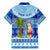 Personalized Fiji Christmas Family Matching Mermaid Dress and Hawaiian Shirt Santa Claus Surf Marau Na Kerisimasi LT05 - Polynesian Pride