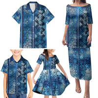 Hawaii Makahiki Turtle Family Matching Puletasi and Hawaiian Shirt Galaxy Tapa Pattern LT05 - Polynesian Pride