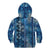 Hawaii Makahiki Turtle Kid Hoodie Galaxy Tapa Pattern - Polynesian Pride