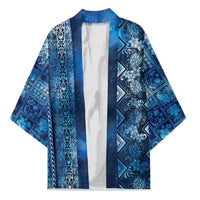 Hawaii Makahiki Turtle Kimono Galaxy Tapa Pattern - Polynesian Pride