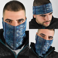 Hawaii Makahiki Turtle Neck Gaiter Galaxy Tapa Pattern - Polynesian Pride