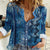 Hawaii Makahiki Turtle Women Casual Shirt Galaxy Tapa Pattern - Polynesian Pride