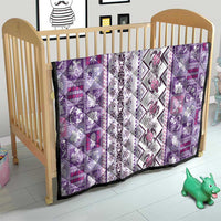 Hawaii Makahiki Turtle Quilt Violet Tapa Pattern - Polynesian Pride