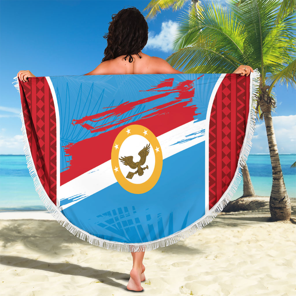 Malaita Province Day Beach Blanket Unique Style LT05 - Polynesian Pride