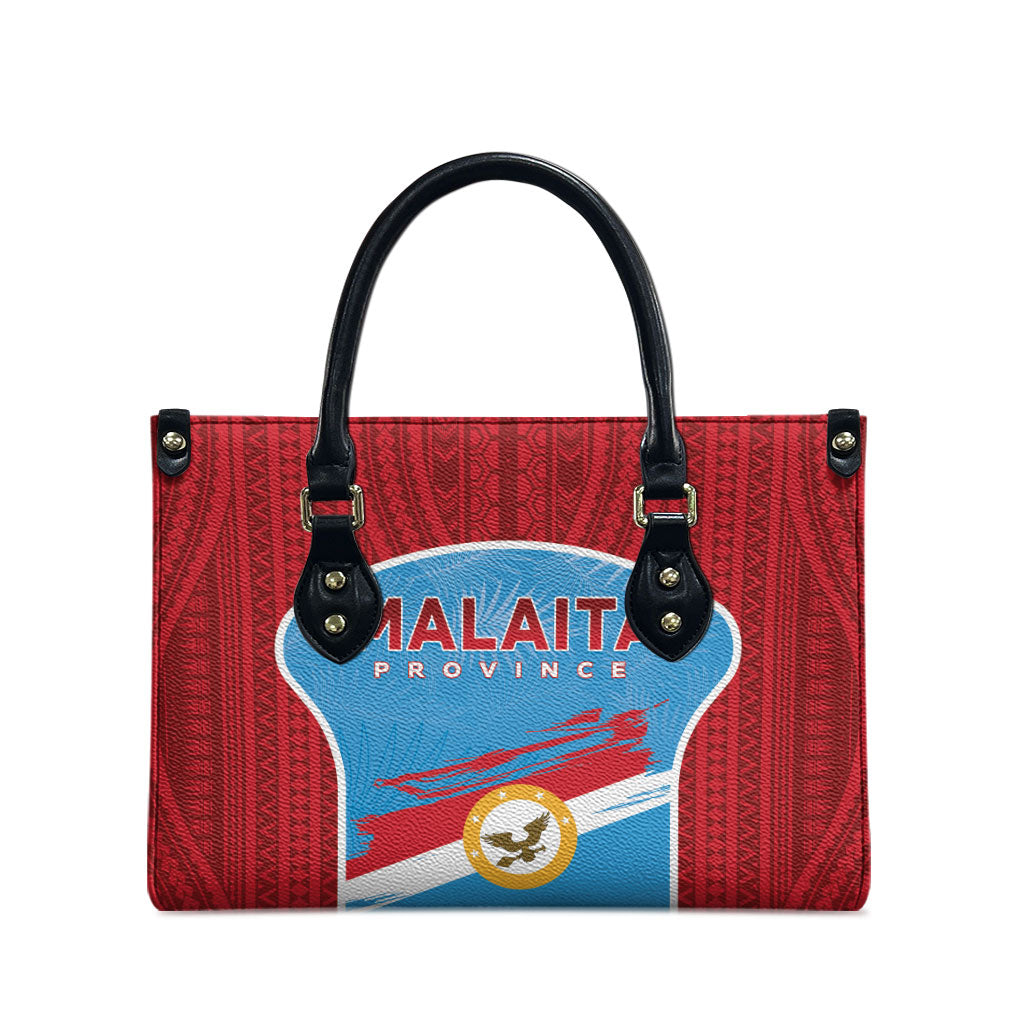 Malaita Province Day Leather Bag Unique Style LT05 - Polynesian Pride