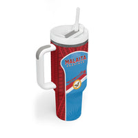 Personalised Malaita Province Day Tumbler With Handle Unique Style LT05 - Polynesian Pride