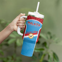 Personalised Malaita Province Day Tumbler With Handle Unique Style LT05 - Polynesian Pride