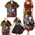 Hawaii And Japan Family Matching Summer Maxi Dress and Hawaiian Shirt Koi Fish With Kanaka Maoli