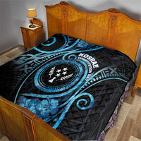 Kosrae Constitution Day Quilt Ocean Floral Pattern