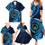 Personalised FSM Pohnpei Family Matching Summer Maxi Dress and Hawaiian Shirt Ocean Floral Pattern