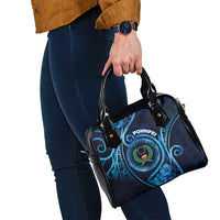 FSM Pohnpei Shoulder Handbag Ocean Floral Pattern