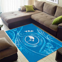 FSM Yap Area Rug Ocean Floral Pattern LT05 - Polynesian Pride