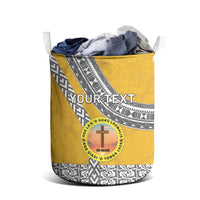 Personalised Anastasis College Laundry Basket Tonga Unique Style LT05 - Polynesian Pride