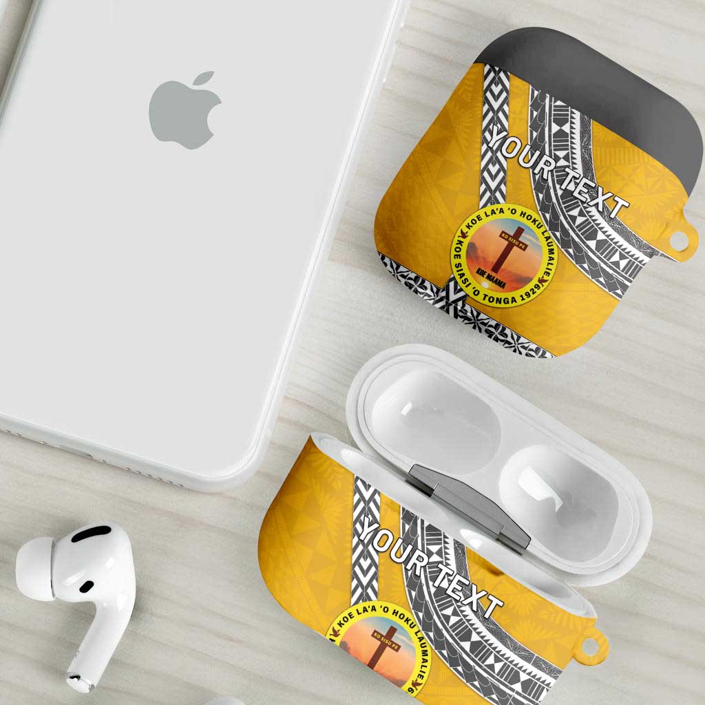 Personalised Anastasis College AirPods Case Tonga Unique Style - Polynesian Pride