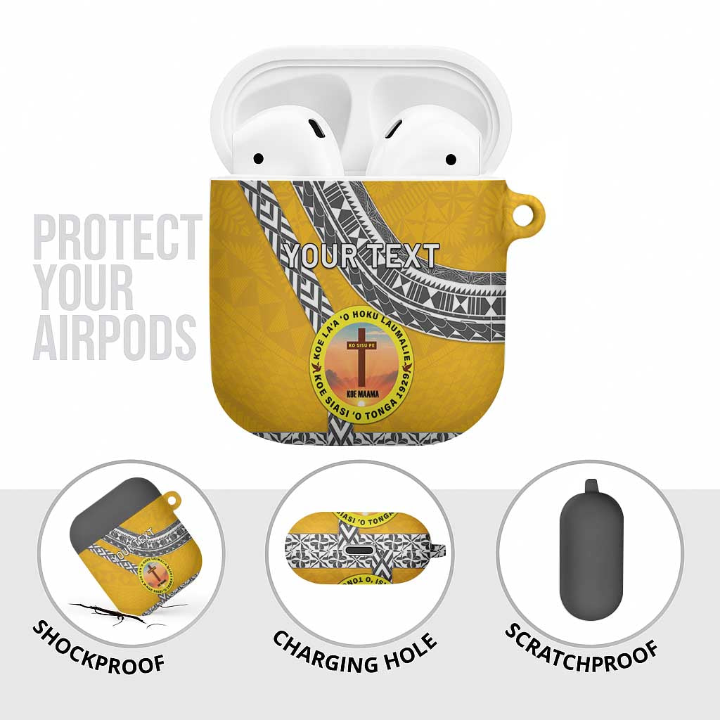 Personalised Anastasis College AirPods Case Tonga Unique Style - Polynesian Pride