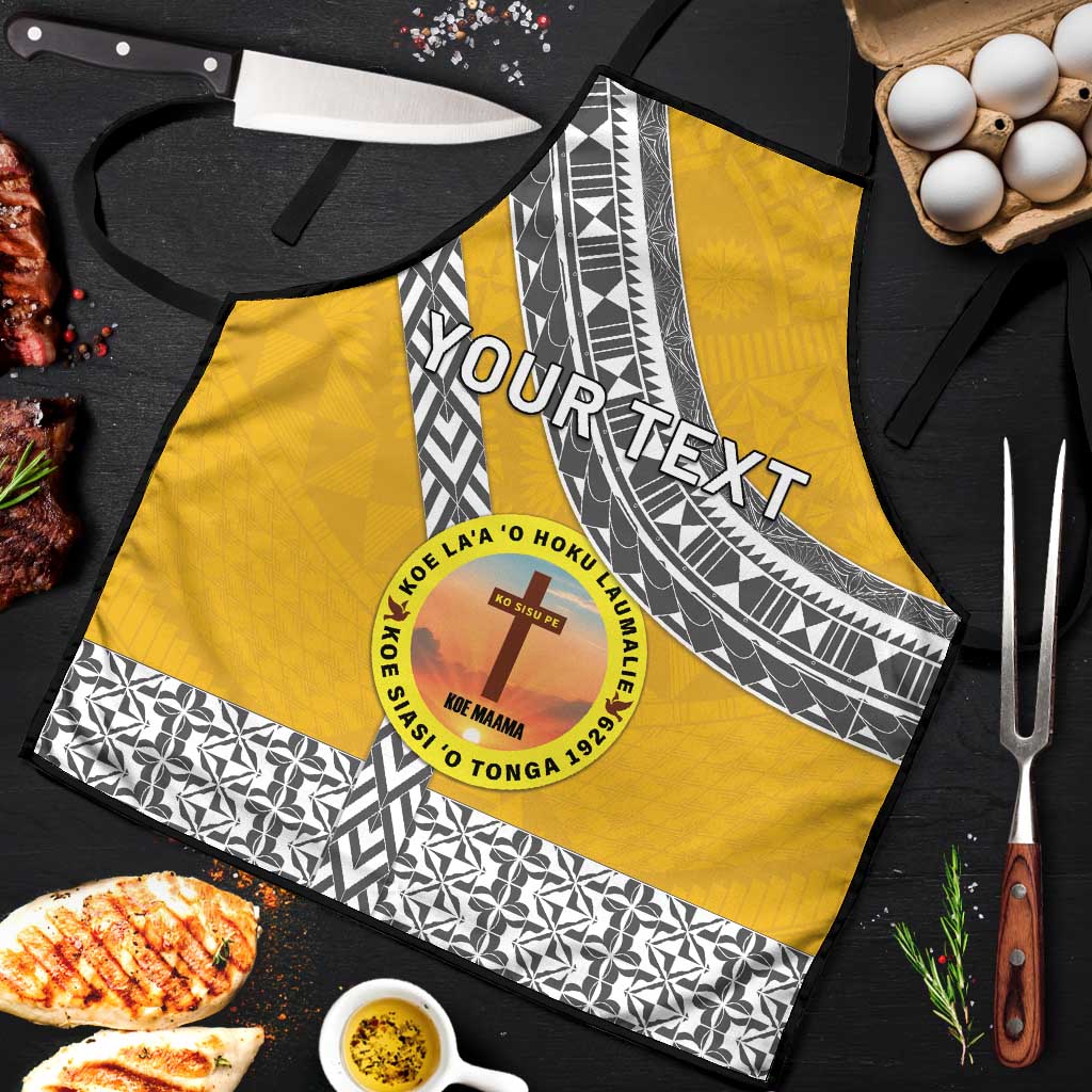 Personalised Anastasis College Apron Tonga Unique Style - Polynesian Pride