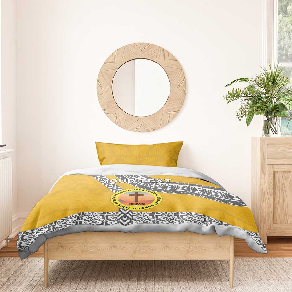Personalised Anastasis College Bedding Set Tonga Unique Style - Polynesian Pride