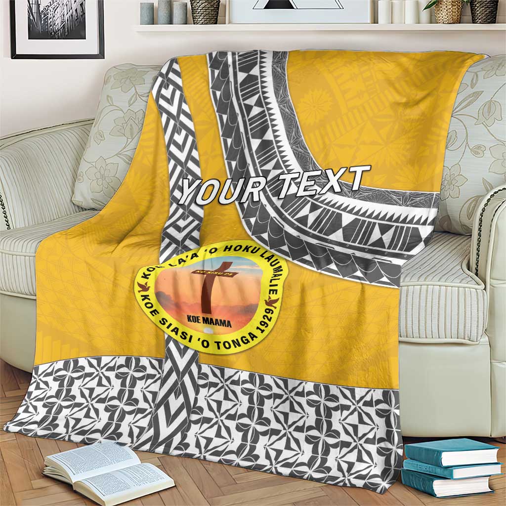 Personalised Anastasis College Blanket Tonga Unique Style - Polynesian Pride