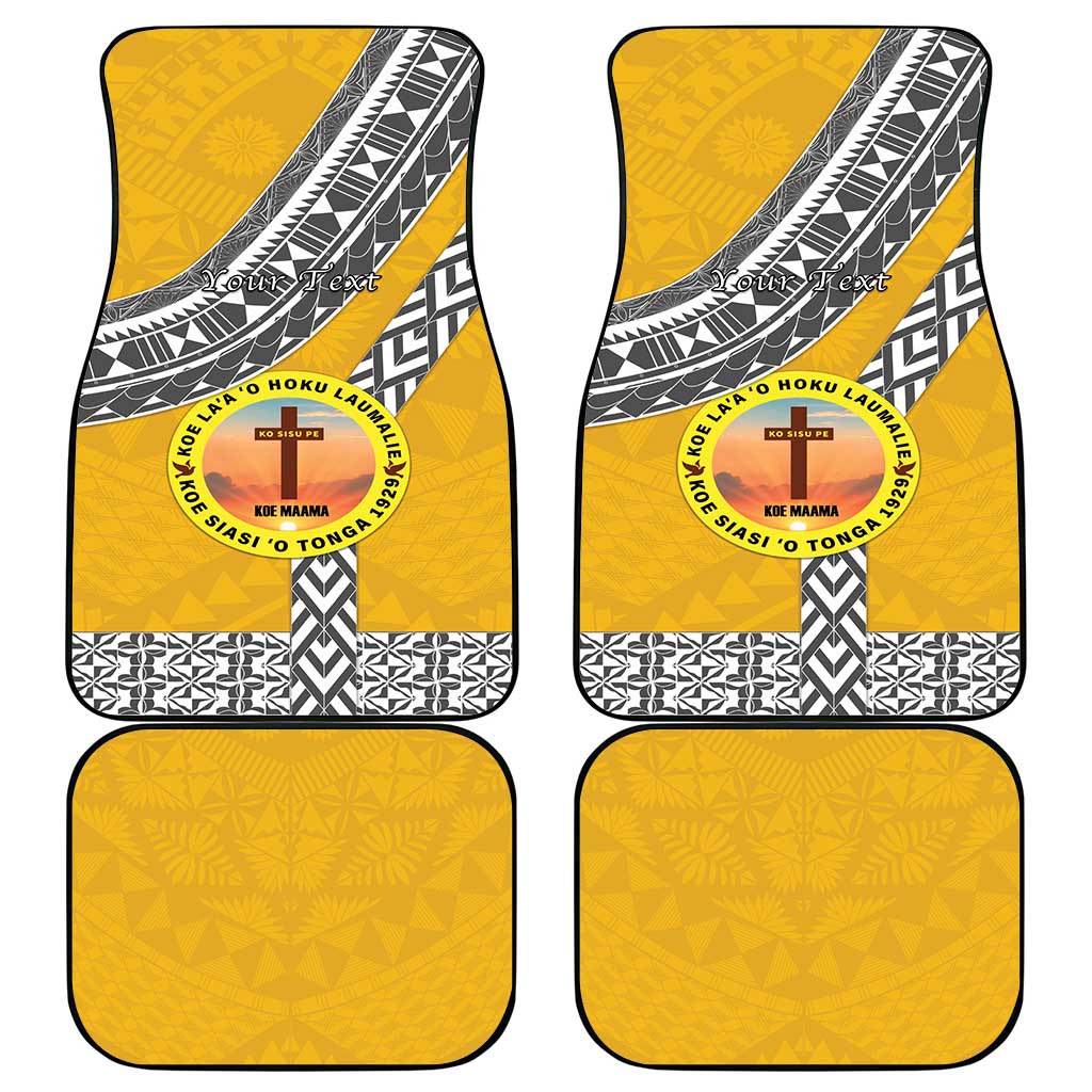 Personalised Anastasis College Car Mats Tonga Unique Style LT05 - Polynesian Pride