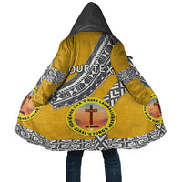 Personalised Anastasis College Cloak Tonga Unique Style LT05 Unisex Yellow - Polynesian Pride