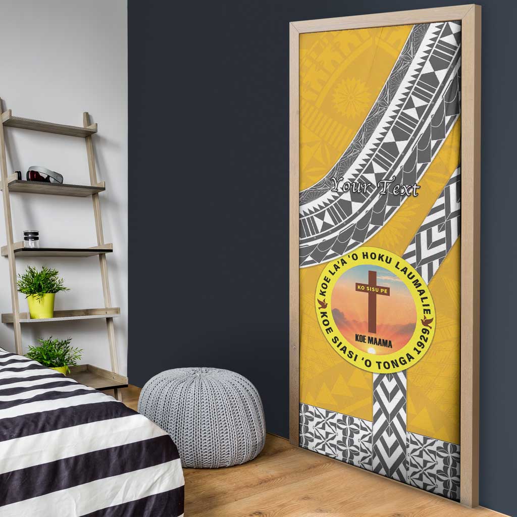 Personalised Anastasis College Door Cover Tonga Unique Style LT05 - Polynesian Pride