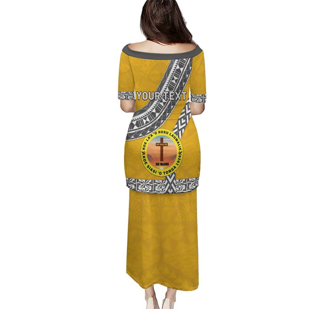 Personalised Anastasis College Family Matching Puletasi and Hawaiian Shirt Tonga Unique Style LT05 - Polynesian Pride