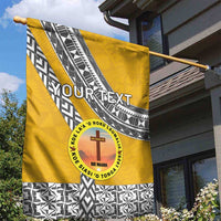 Personalised Anastasis College Garden Flag Tonga Unique Style - Polynesian Pride