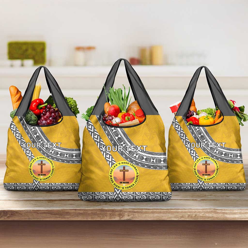 Personalised Anastasis College Grocery Bag Tonga Unique Style - Polynesian Pride