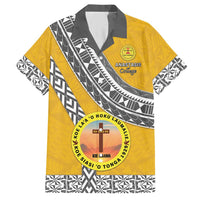 Personalised Anastasis College Hawaiian Shirt Tonga Unique Style LT05 Yellow - Polynesian Pride