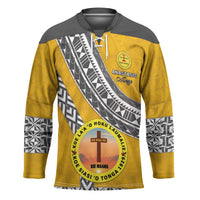 Personalised Anastasis College Hockey Jersey Tonga Unique Style - Polynesian Pride
