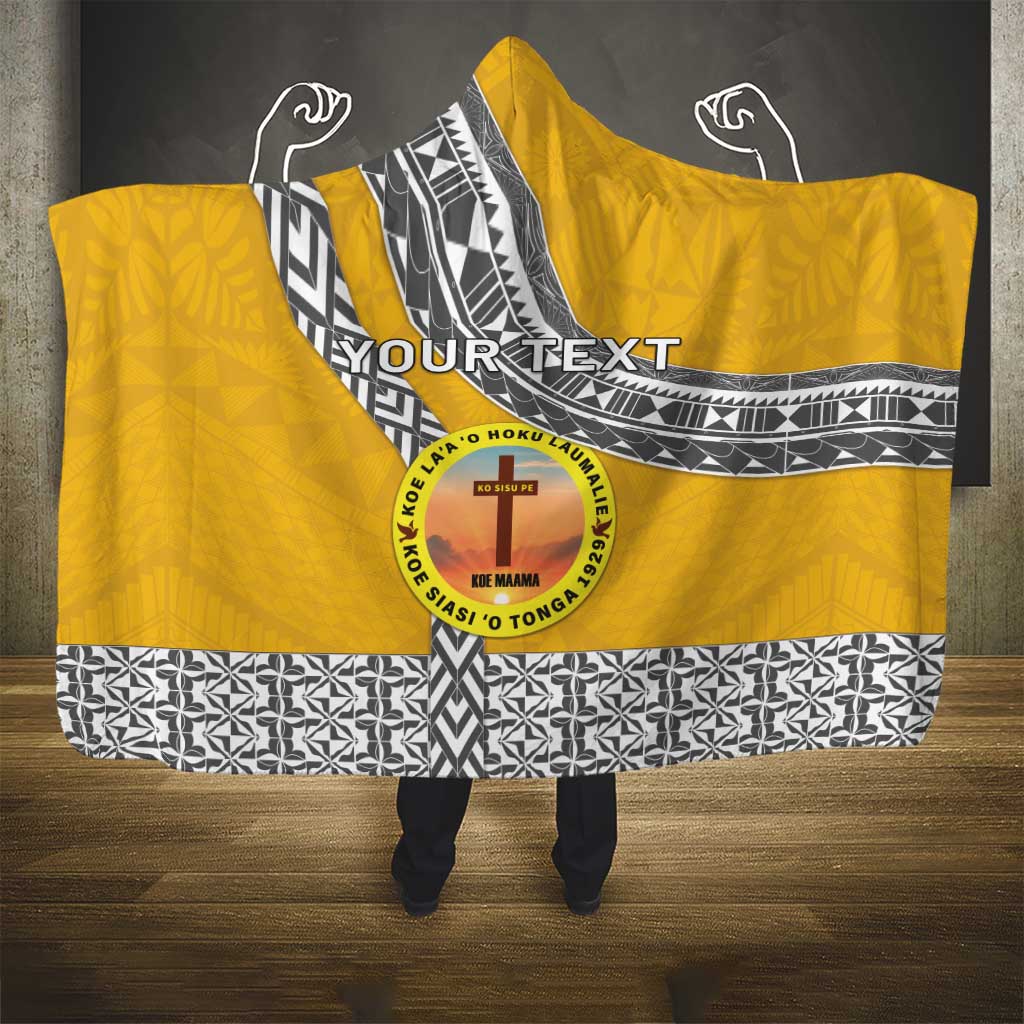 Personalised Anastasis College Hooded Blanket Tonga Unique Style LT05 - Polynesian Pride