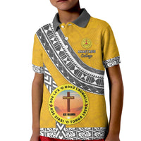 Personalised Anastasis College Kid Polo Shirt Tonga Unique Style - Polynesian Pride