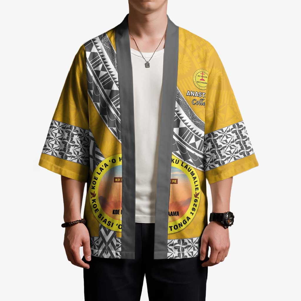 Personalised Anastasis College Kimono Tonga Unique Style - Polynesian Pride