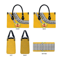 Personalised Anastasis College Leather Bag Tonga Unique Style - Polynesian Pride